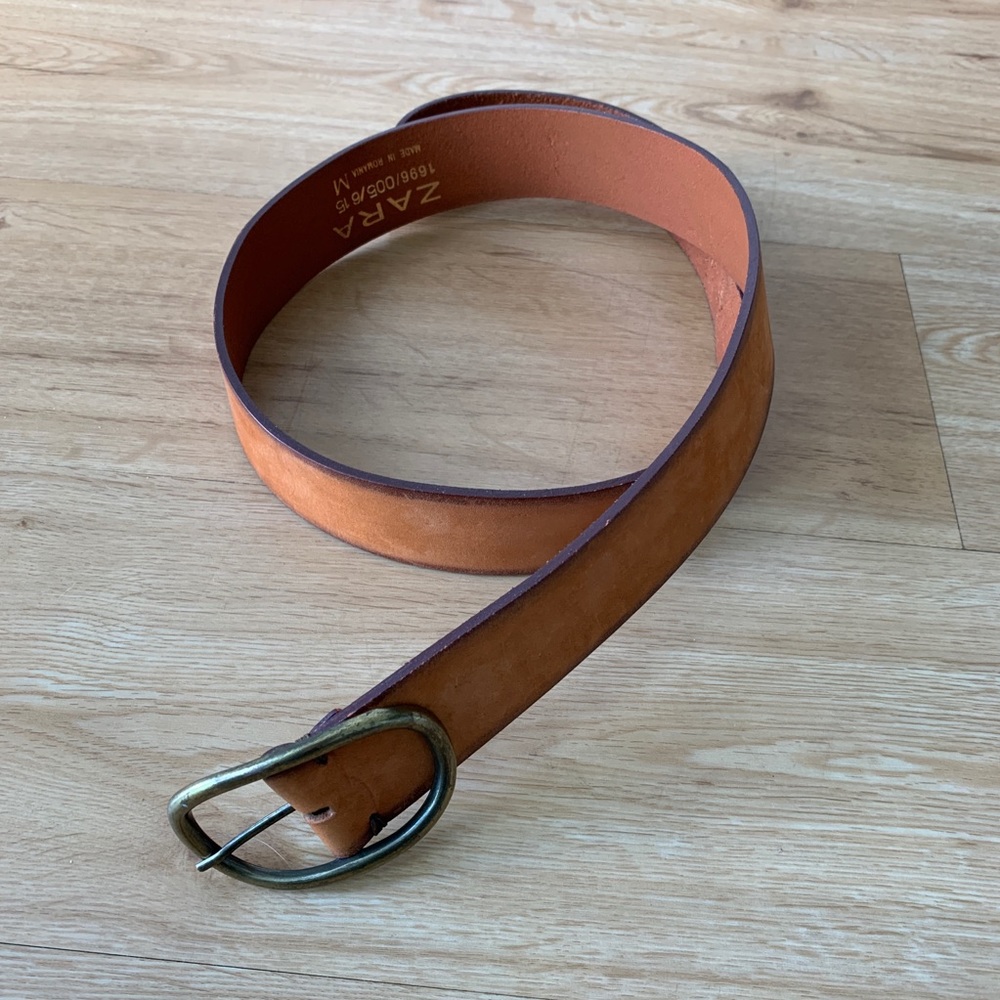 Zara leather belt